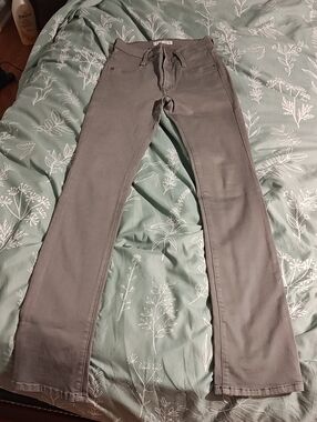 James Jeans Gray Straight-Leg Jeans